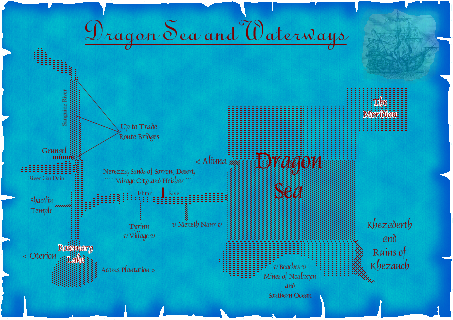 Map Dragonsea 